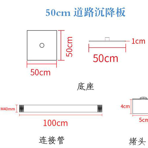 鹤壁沉降板规格型号如何选择？